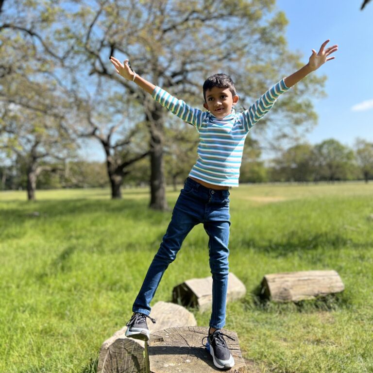 Family day out at richmond park